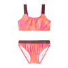 NAME IT KIDS crop bikini roze/oranje