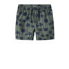 NAME IT KIDS zwemshort olijfgroen/donkerblauw