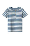 Blauw/wit