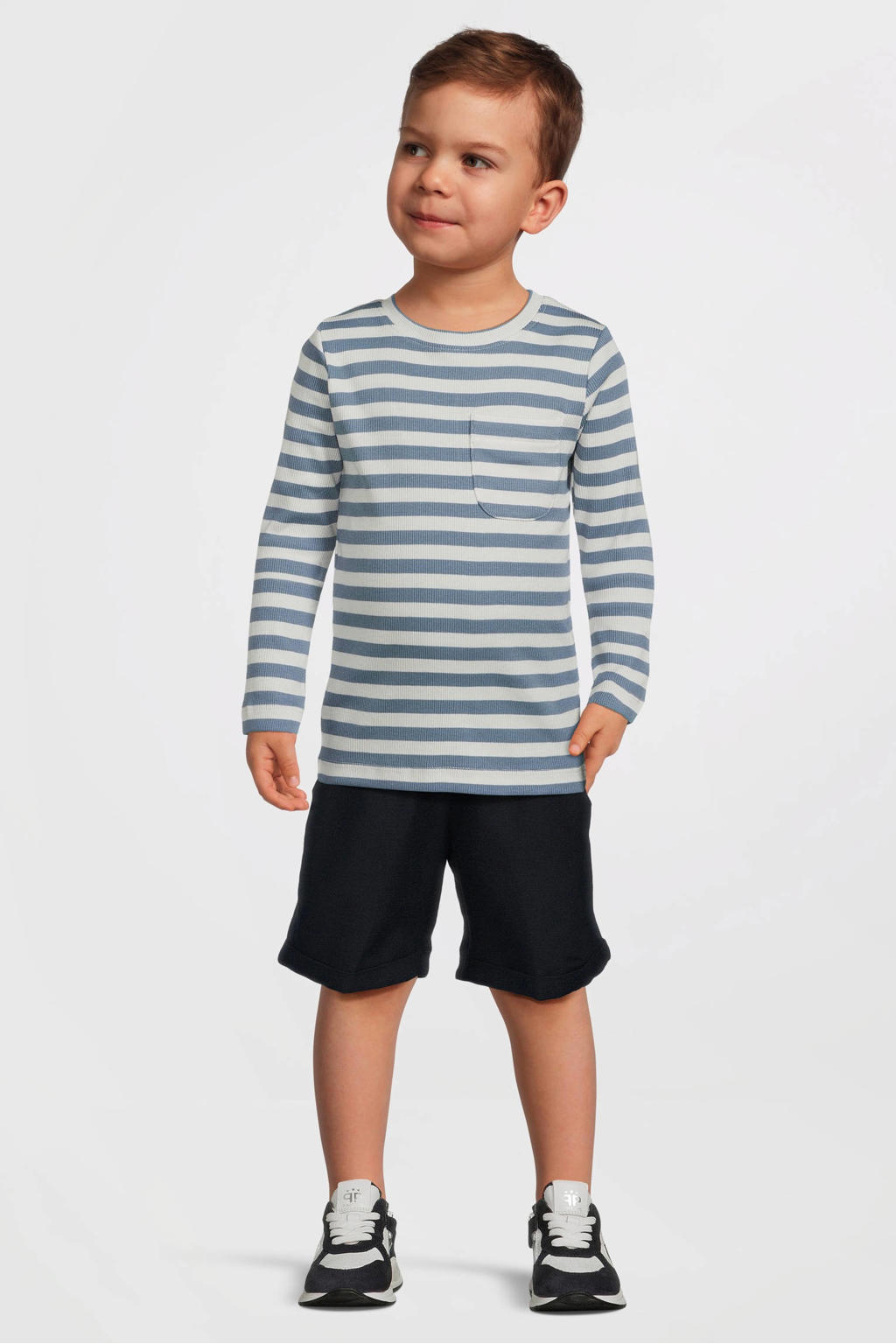 NAME IT MINI casual short donkerblauw