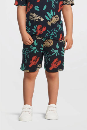 sweatshort donkerblauw