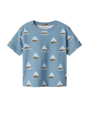 t-shirt blauw