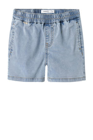 denim short light blue denim