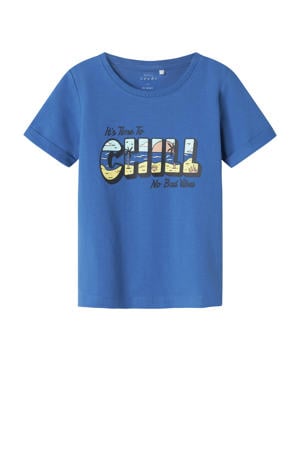 T-shirt blauw