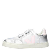 thumbnail: Veja SMALL V-12  leren sneakers zilver
