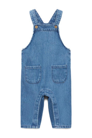 tuinbroek medium blue denim