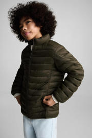 thumbnail: Mango Kids gewatteerde jas kaki