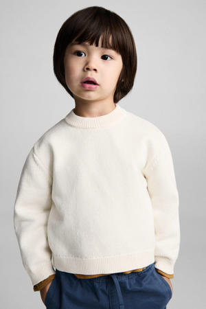trui beige gebreid