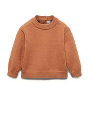 thumbnail: Mango Kids trui oranje gebreid