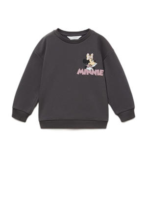Minnie Mouse sweater antraciet