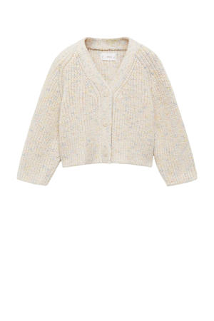vest beige gebreid