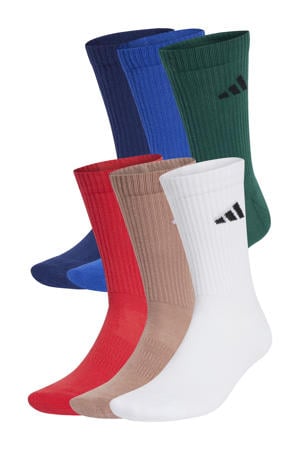 sportsokken multi - set van 6