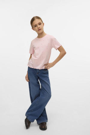 T-shirt lichtroze