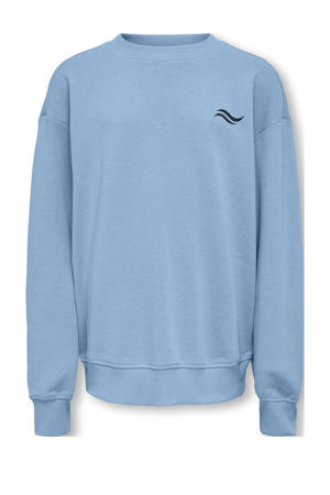 sweater lichtblauw