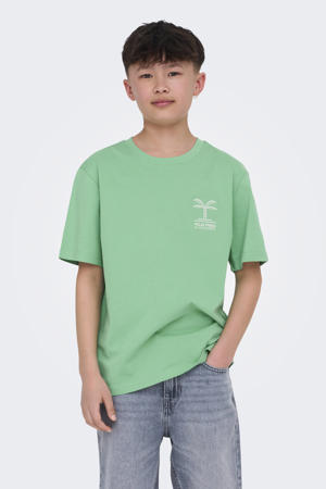 T-shirt lichtgroen
