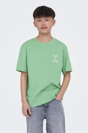 T-shirt lichtgroen