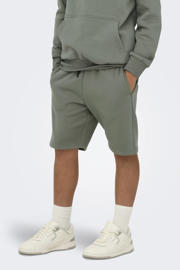 thumbnail: ONLY & SONS JUNIOR regular sweatshort grijs