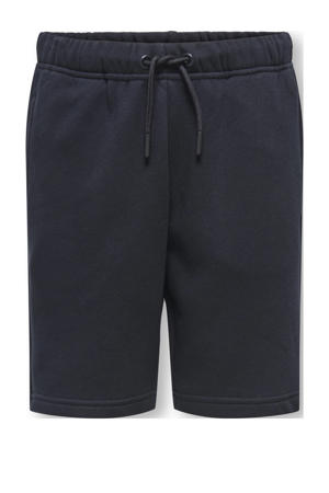 regular sweatshort zwart