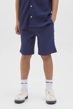 casual short donkerblauw