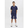 JACK & JONES JUNIOR casual short donkerblauw
