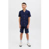 JACK & JONES JUNIOR overhemd donkerblauw