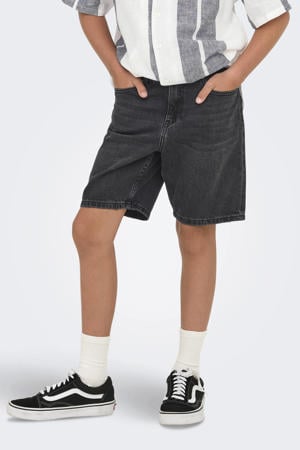 denim short black denim