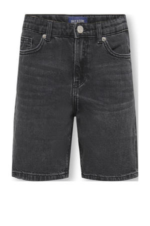 denim short black denim