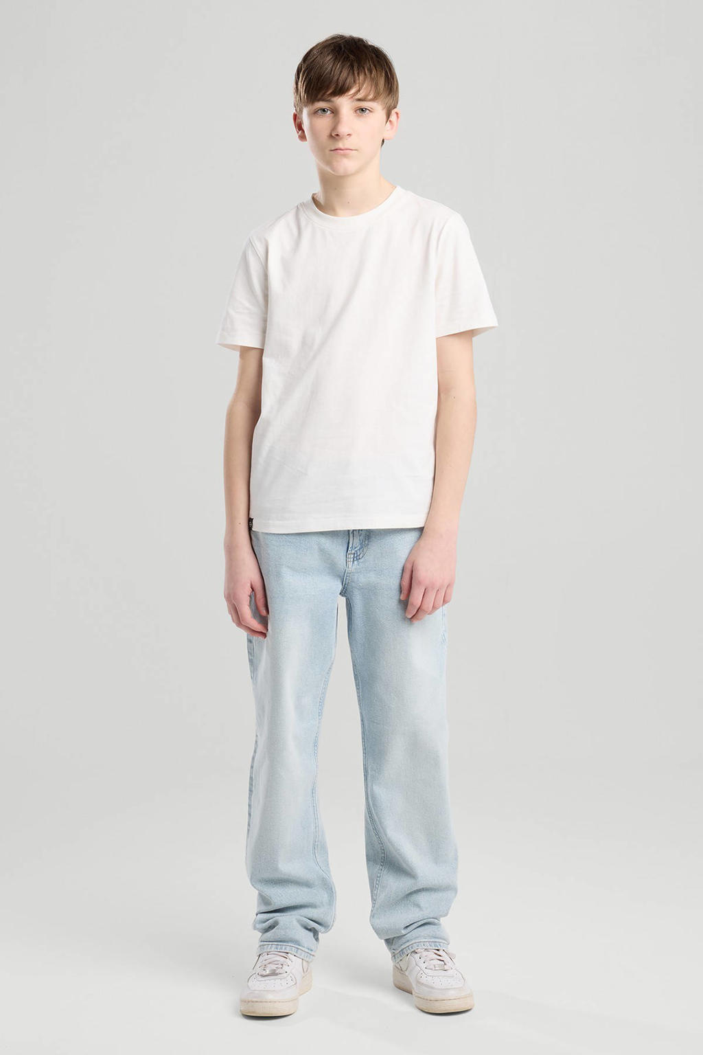 America Today loose fit jeans light blue denim