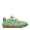 Nelson Kids suède sneakers groen