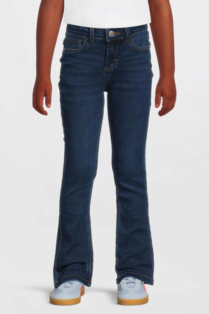 flared jeans donkerblauw