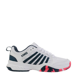 Court Express 2  tennisschoenen wit/donkerblauw/oranje