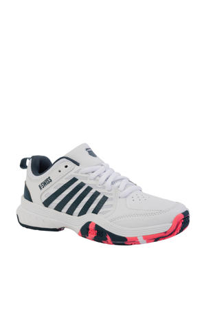Court Express 2  tennisschoenen wit/donkerblauw/oranje