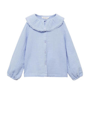 blouse lichtblauw