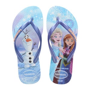 Disney Frozen teenslippers blauw