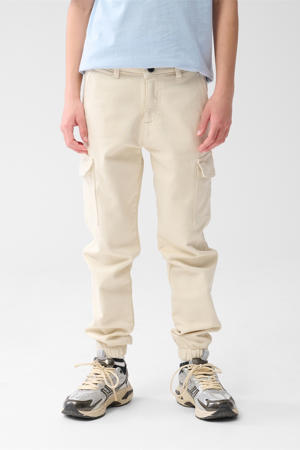 regular cargo broek ecru