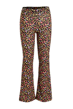 flare broek floral