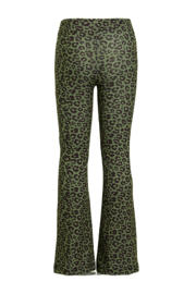 thumbnail: anytime flared broek luipaard print