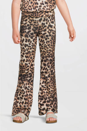 flared broek panteprint