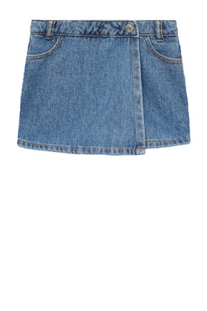 skort medium blue denim