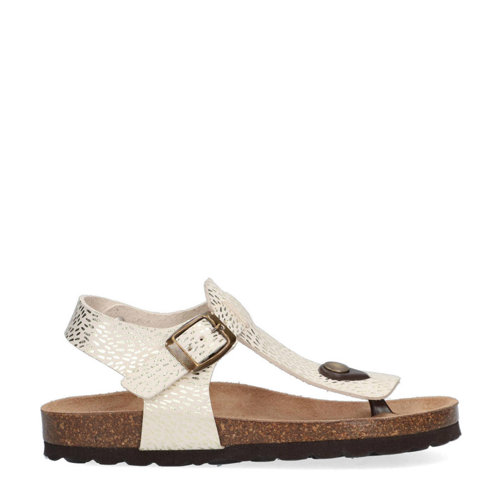 Champagne meisjes Red Code sandalen van imitatieleer met gesp