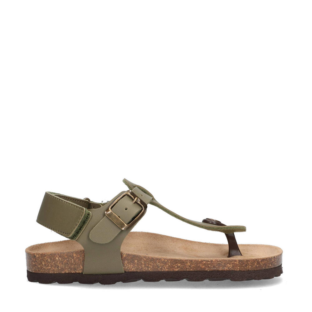 Groene jongens Red Code sandalen van imitatieleer met gesp