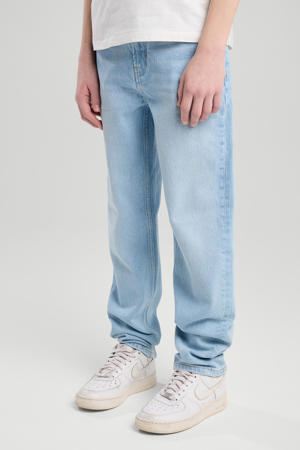 relaxed  waist tapered jeans blauw