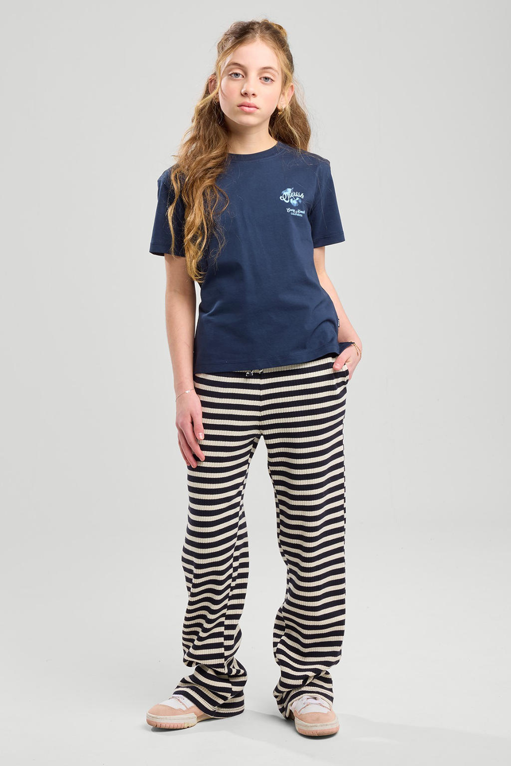America Today T-shirt donkerblauw