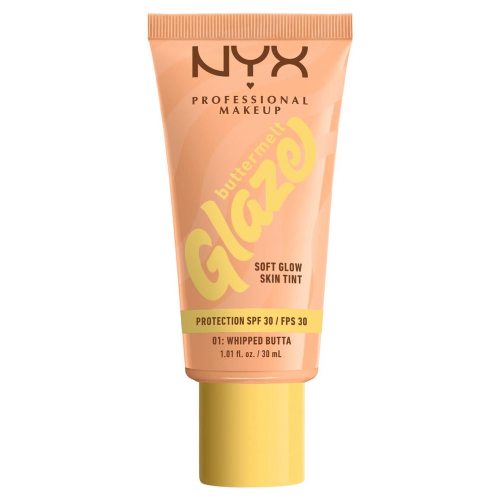 NYX Professional Makeup Buttermelt Glaze Skin Tint - 1 Whipped Butta