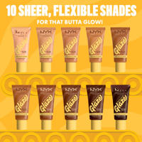 thumbnail: NYX Professional Makeup Buttermelt Glaze Skin Tint - 3  Cashew Butta
