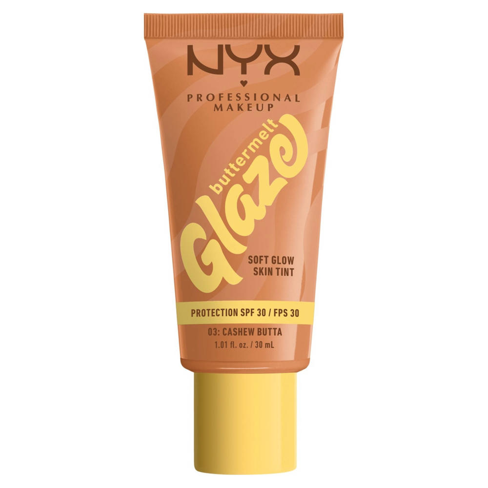 NYX Professional Makeup Buttermelt Glaze Skin Tint - 3 Cashew Butta