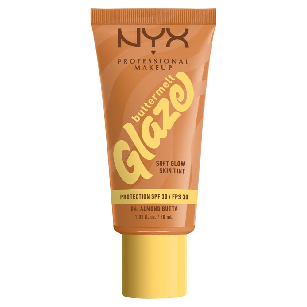 NYX Professional Makeup Buttermelt Glaze Skin Tint - 4 Almond Butta
