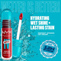 thumbnail: NYX Professional Makeup Lip IV Hydraterende Lipgloss - 11 Red-y.Set.Wet