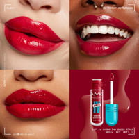 thumbnail: NYX Professional Makeup Lip IV Hydraterende Lipgloss - 11 Red-y.Set.Wet