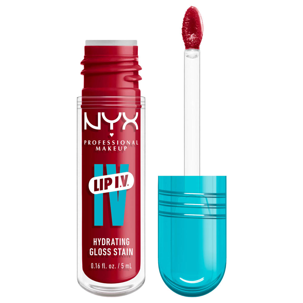 NYX Professional Makeup Lip IV Hydraterende Lipgloss - 11 Red-y.Set.Wet